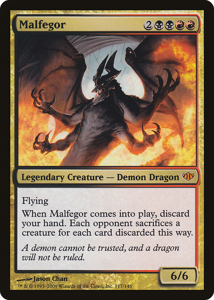 Malfegor (CON-117)  Foil - Conflux