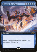 Invoke the Winds (Extended Art) (NEO-444)  - Kamigawa: Neon Dynasty: (Extended Art)