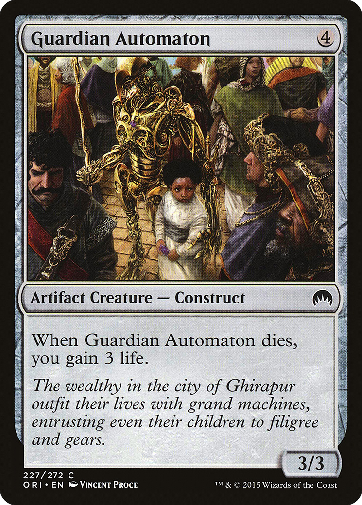 Guardian Automaton (ORI-227)  Foil - Magic Origins