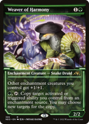 Weaver of Harmony (Showcase) (NEO-395) - Kamigawa: Neon Dynasty: (Showcase) Foil