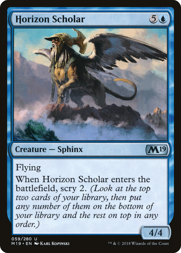 Horizon Scholar (M19-059)  - Core Set 2019