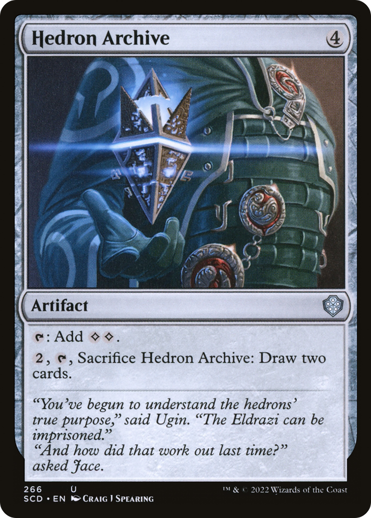 Hedron Archive (SCD-266)  - Starter Commander Decks