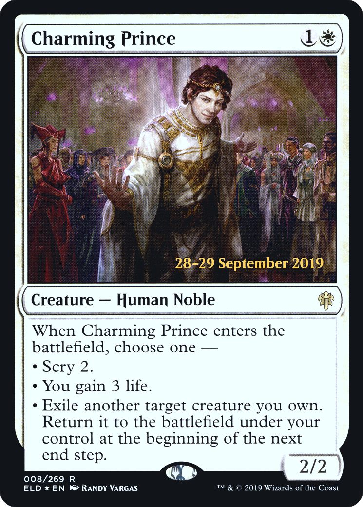 Charming Prince (PRE-008)  Foil - Throne of Eldraine Promos