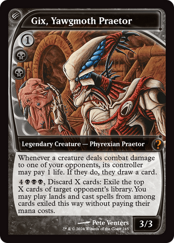 Gix, Yawgmoth Praetor (Future Sight) (MB2-245)  Foil - Mystery Booster 2