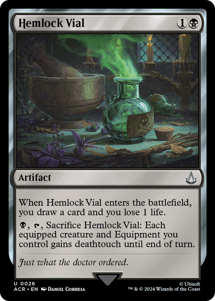 Hemlock Vial (ACR-026) - Assassin's Creed