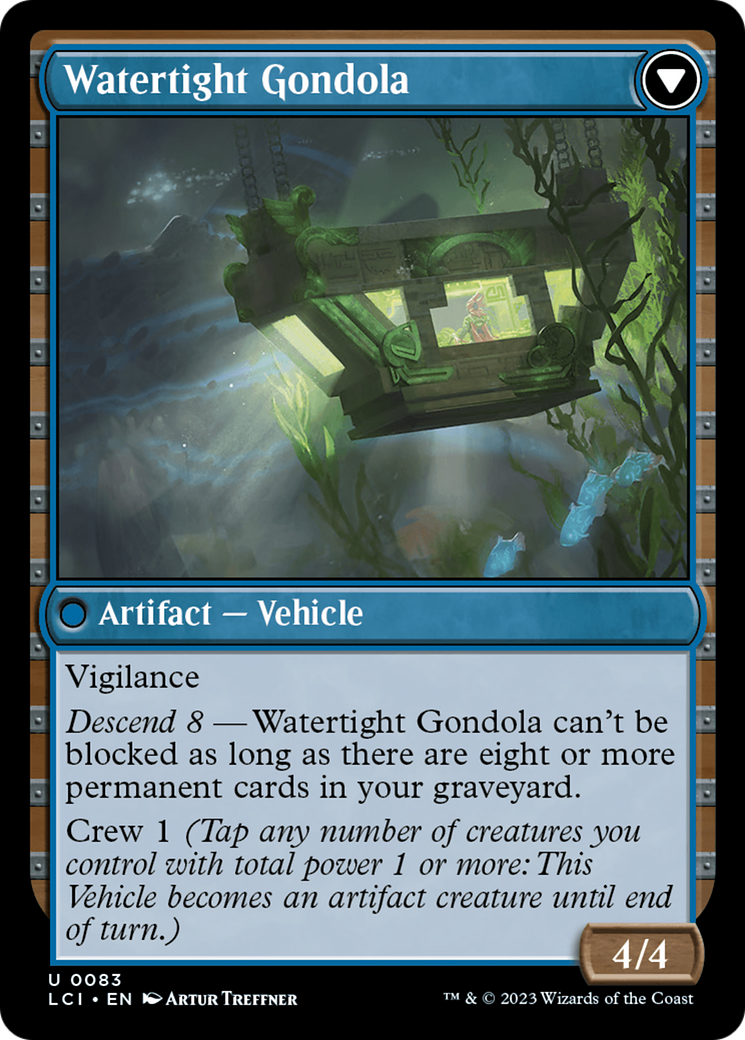 Waterlogged Hulk (LCI-083)  - The Lost Caverns of Ixalan