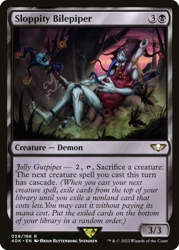 Sloppity Bilepiper (40K-059) - Warhammer 40,000 Commander