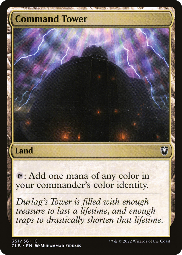 Command Tower (CLB-351)  - Commander Legends: Battle for Baldur's Gate