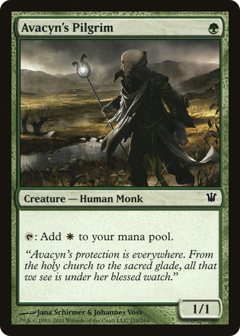 Avacyn's Pilgrim (ISD-170)  Foil - Innistrad