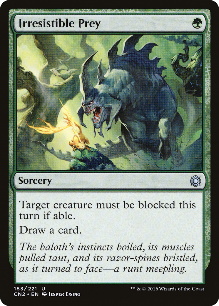 Irresistible Prey (CN2-183)  Foil - Conspiracy: Take the Crown