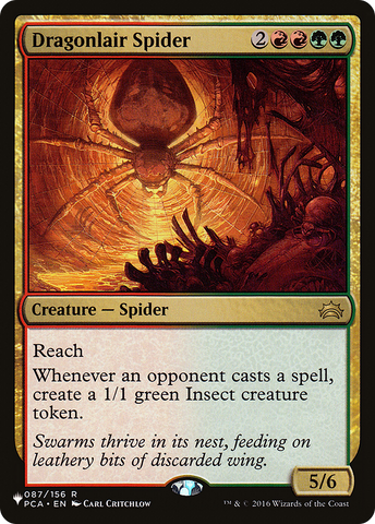 Dragonlair Spider (LIST-PCA-87) - The List