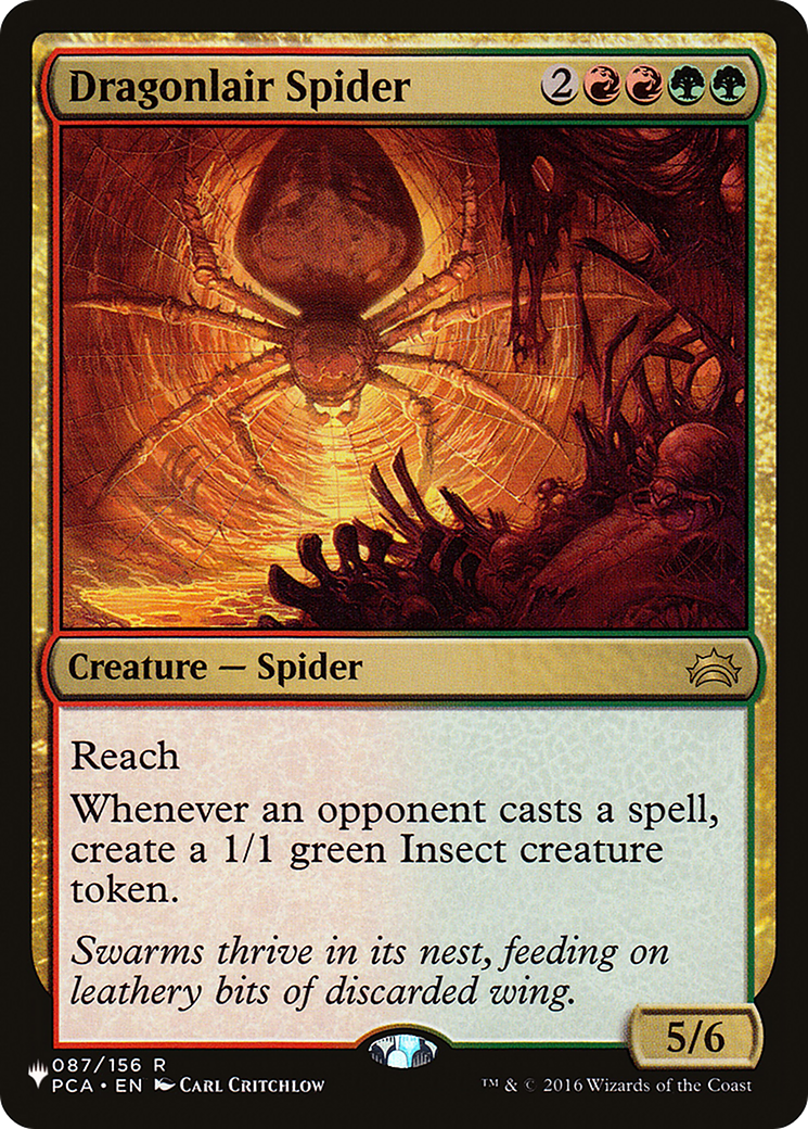 Dragonlair Spider (LIST-087/156)  - The List