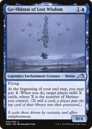 Go-Shintai of Lost Wisdom (NEO-055)  Foil - Kamigawa: Neon Dynasty: (enchantment)