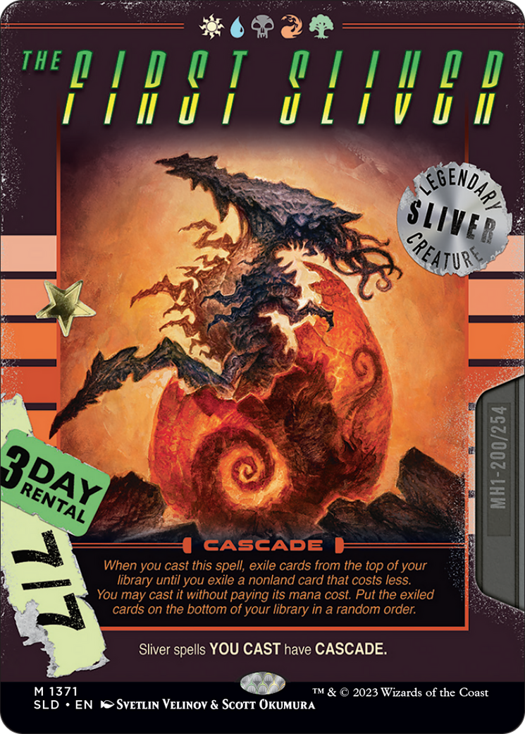 The First Sliver (SLD-1371)  - Secret Lair Drop (Borderless)