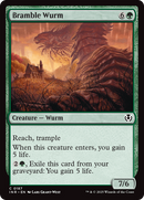 Bramble Wurm (INR-187)  Foil - Innistrad Remastered