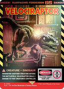 Velociraptor - Rampaging Ferocidon (Rainbow Foil) (SLD-1390)  Foil - Secret Lair Drop / Velociraptor: (Full Art) (Borderless)