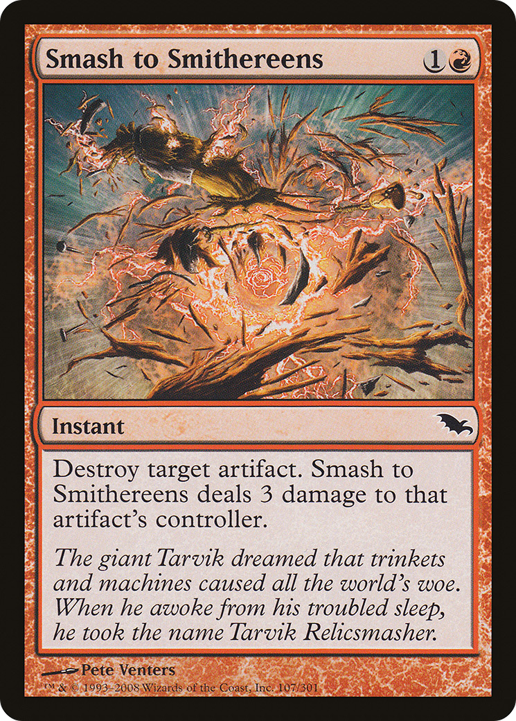 Smash to Smithereens (SHM-107)  Foil - Shadowmoor
