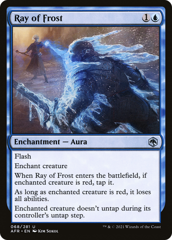 Ray of Frost (AFR-068)  - Adventures in the Forgotten Realms