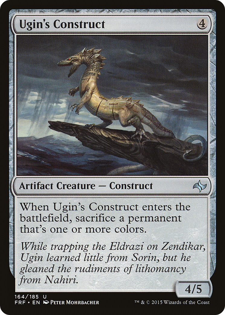 Ugin's Construct (FRF-164)  - Fate Reforged