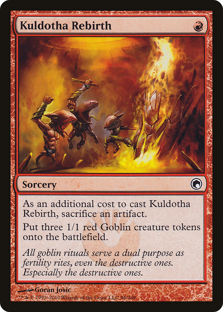 Kuldotha Rebirth (SOM-096)  Foil - Scars of Mirrodin