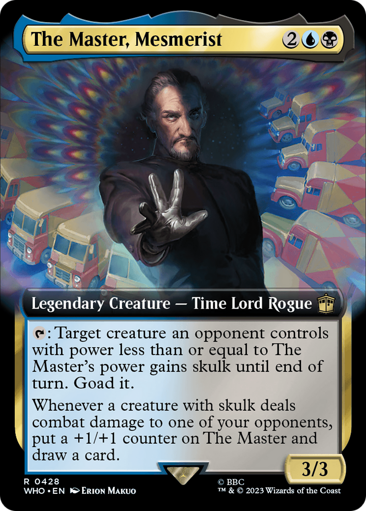 The Master, Mesmerist (Extended Art) (WHO-428)  - Doctor Who: (Extended Art)