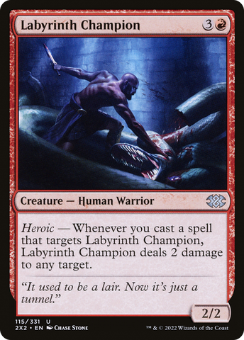 Labyrinth Champion (2X2-115)  Foil - Double Masters 2022