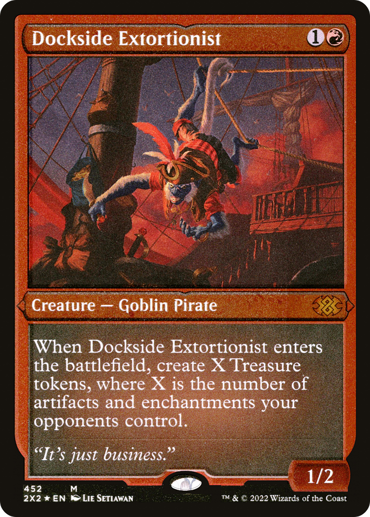 Dockside Extortionist (Foil Etched) (2X2-452)  Foil - Double Masters 2022