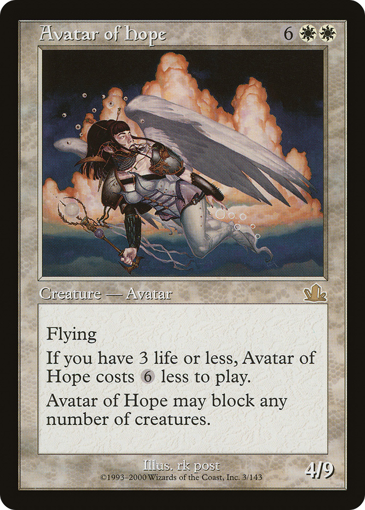 Avatar of Hope (PCY-003)  Foil - Prophecy