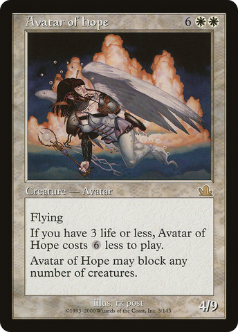 Avatar of Hope (PCY-003)  Foil - Prophecy