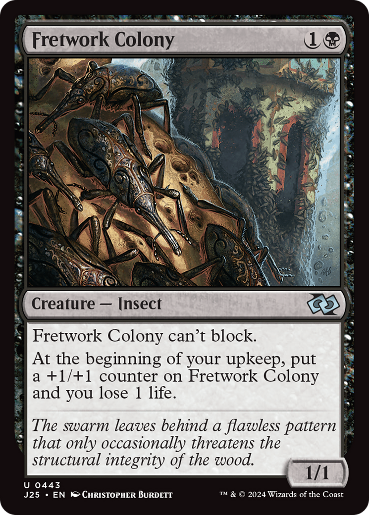 Fretwork Colony (J25-443)  - Foundations Jumpstart