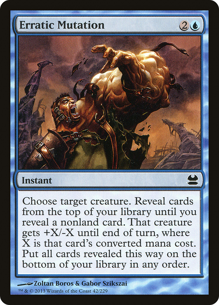 Erratic Mutation (MMA-042)  Foil - Modern Masters