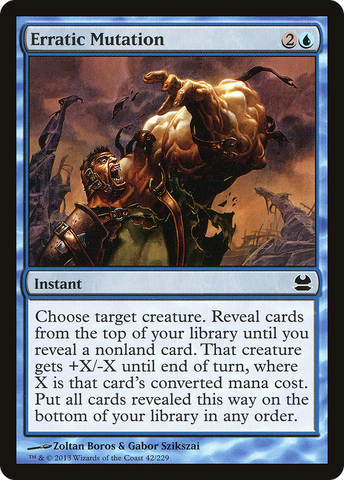 Erratic Mutation (MMA-042)  - Modern Masters