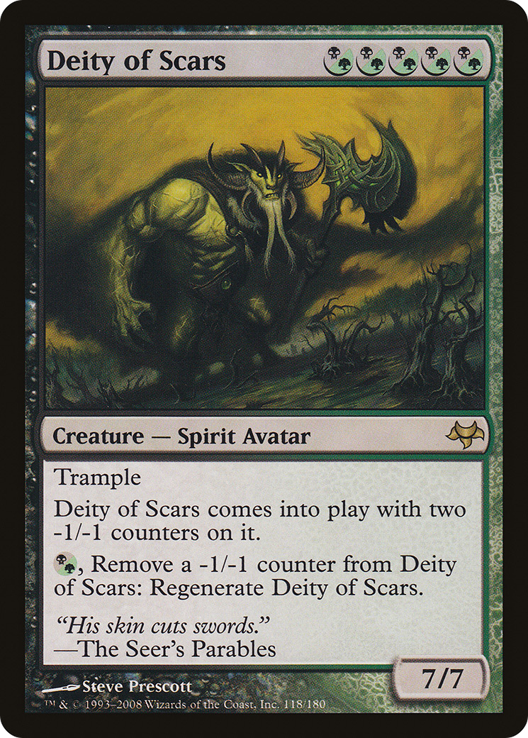Deity of Scars (EVE-118)  Foil - Eventide