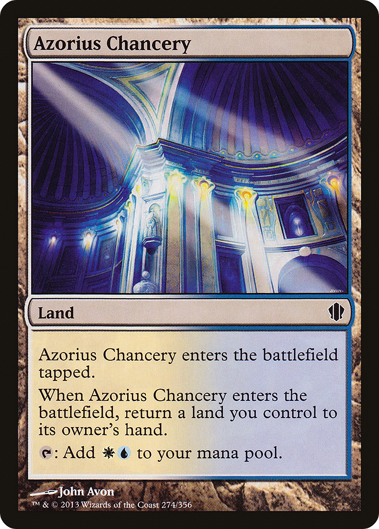 Azorius Chancery (C13-274)  - Commander 2013