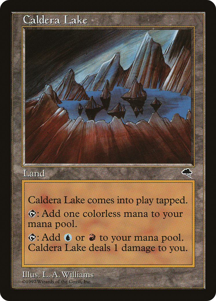 Caldera Lake (TMP-316)  - Tempest