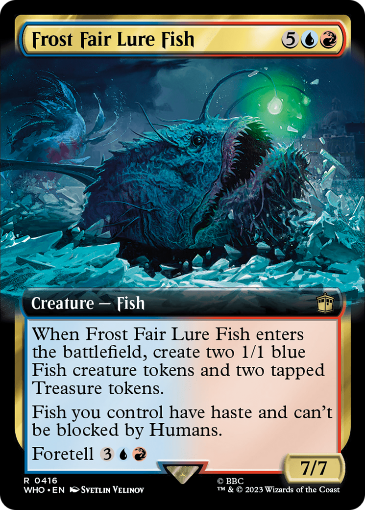 Frost Fair Lure Fish (Extended Art) (WHO-416)  - Doctor Who: (Extended Art)