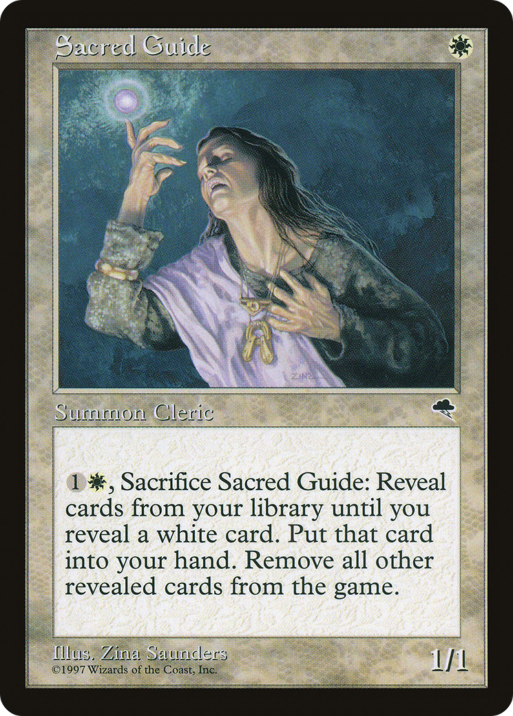 Sacred Guide (TMP-038)  - Tempest