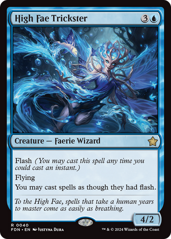 High Fae Trickster (FDN-040)  Foil - Foundations