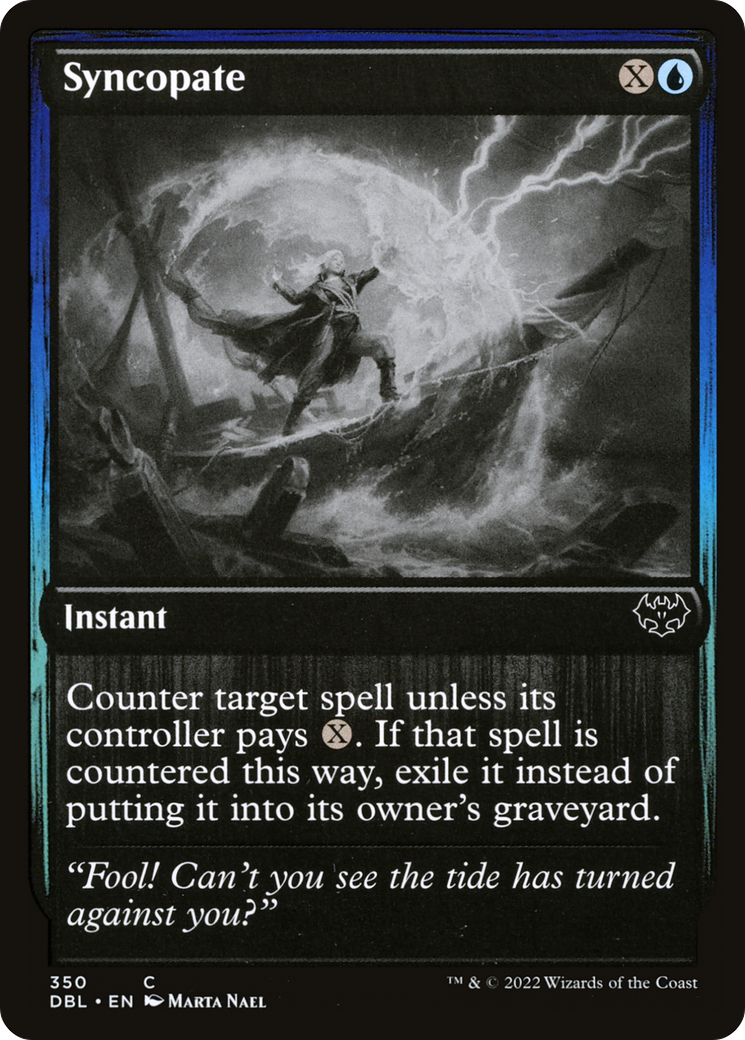 Syncopate (DBL-350)  - Innistrad: Double Feature