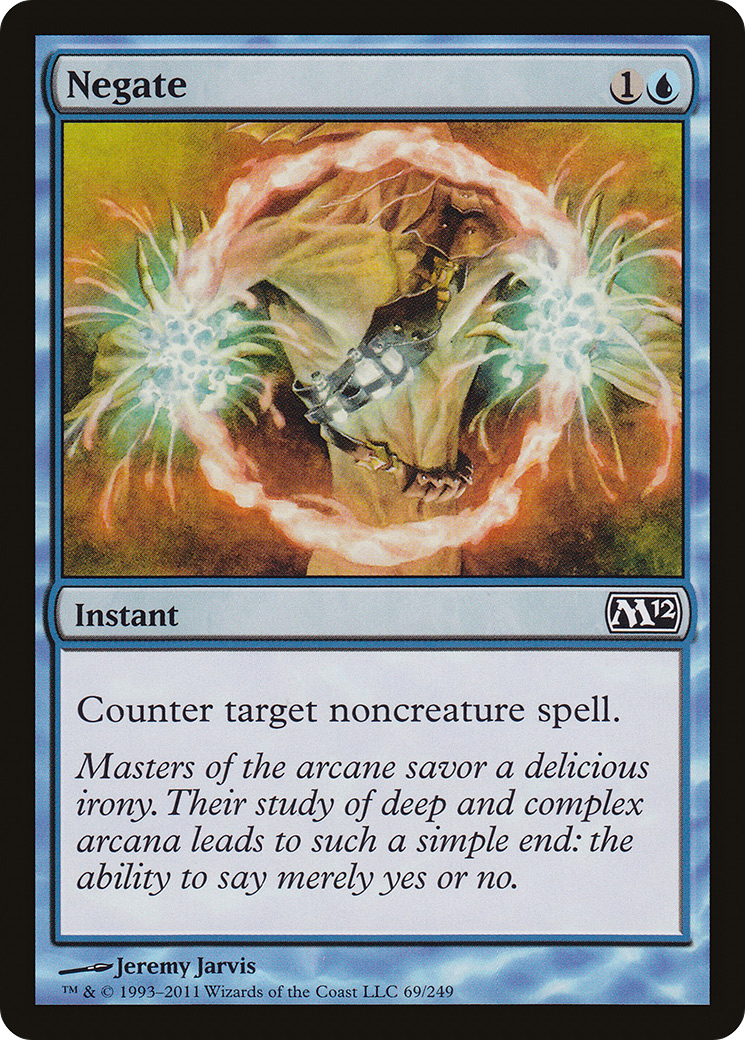 Negate (M12-069)  Foil - Magic 2012