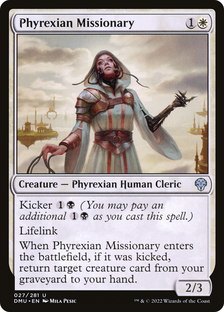 Phyrexian Missionary (DMU-027)  - Dominaria United