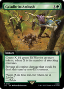Galadhrim Ambush (Extended Art) (LTC-121)  Foil - Tales of Middle-earth Commander: (Extended Art)