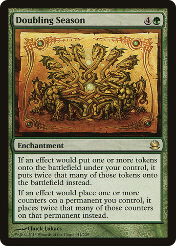 Doubling Season (MMA-141)  Foil - Modern Masters
