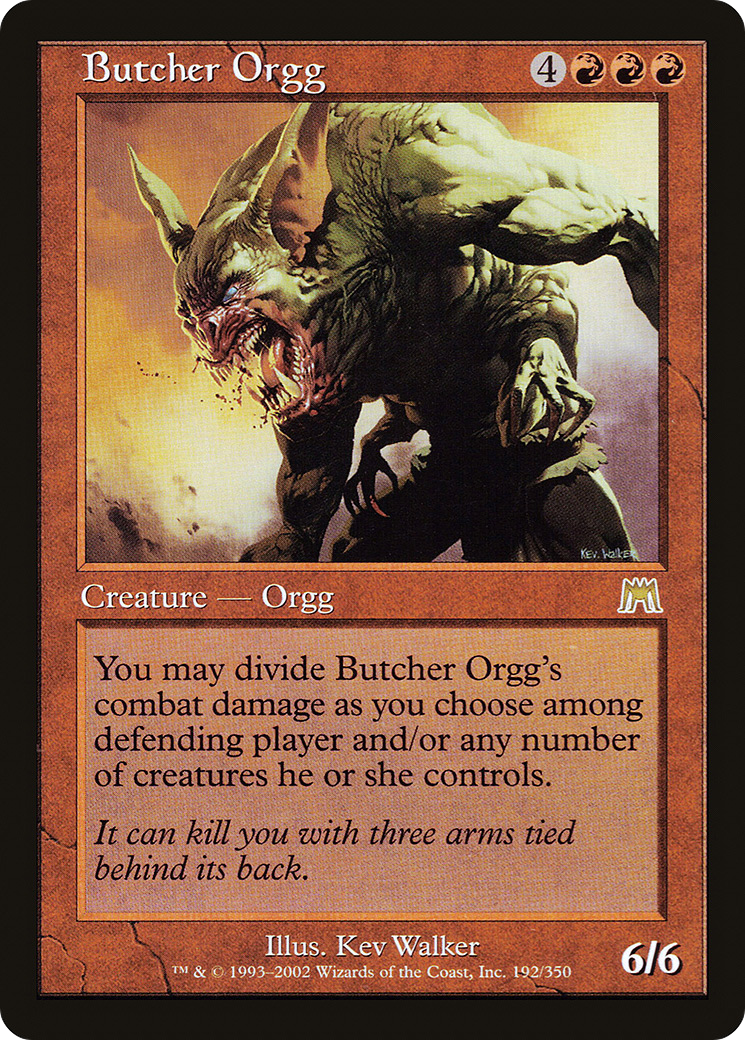 Butcher Orgg (ONS-192)  - Onslaught