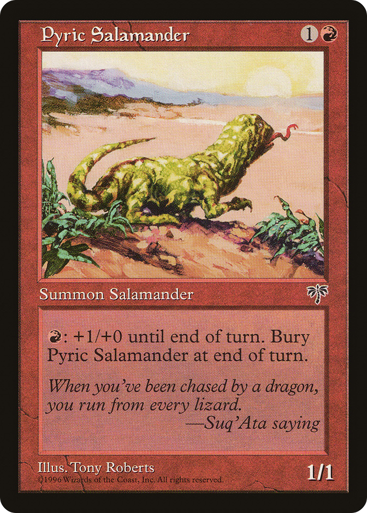 Pyric Salamander (MIR-) - Mirage