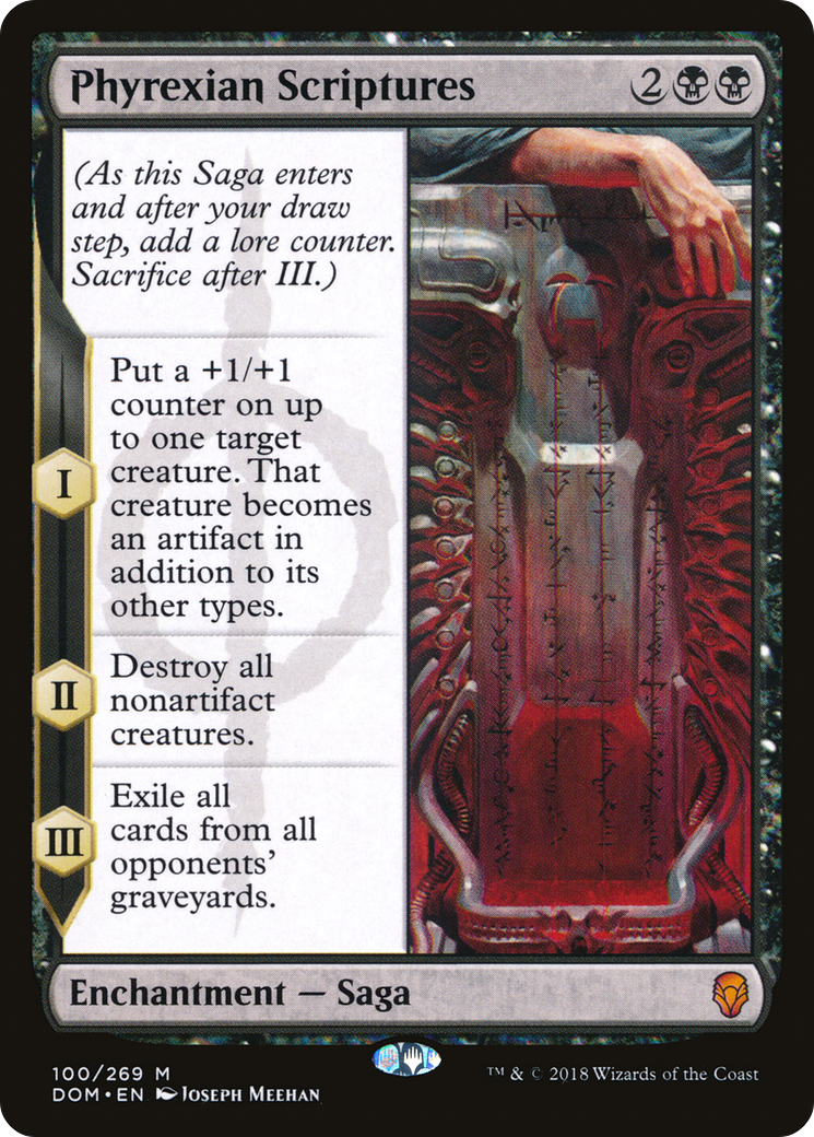 Phyrexian Scriptures (DOM-100)  - Dominaria
