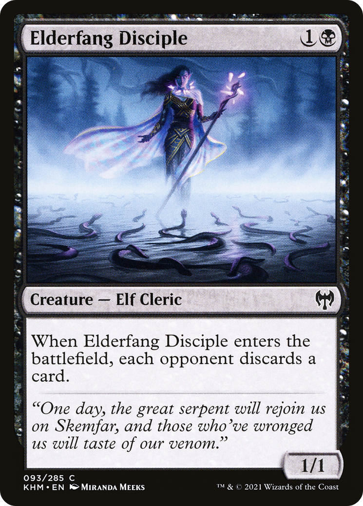 Elderfang Disciple (KHM-093)  Foil - Kaldheim