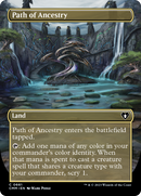 Path of Ancestry (Borderless) (CMM-661)  Foil - Commander Masters