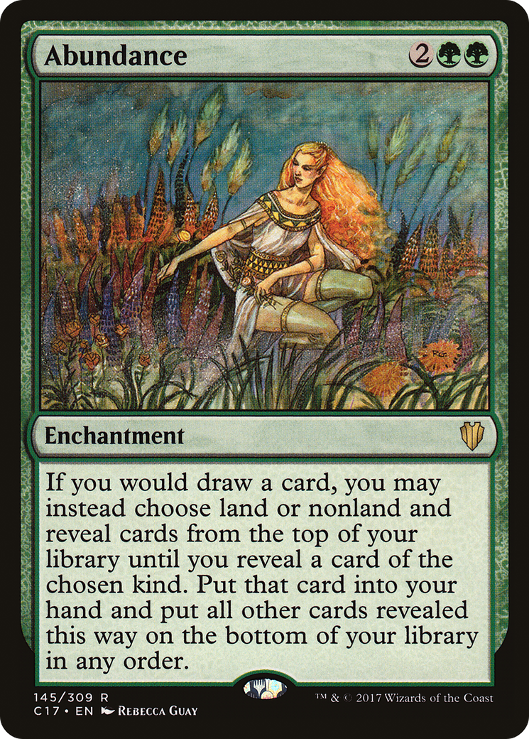 Abundance (C17-145)  - Commander 2017