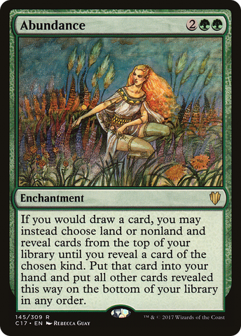 Abundance (C17-145)  - Commander 2017
